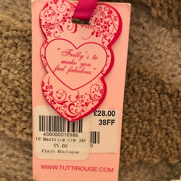 Beatrice Tutti Rouge Bra 38FF - Picture 3 of 3